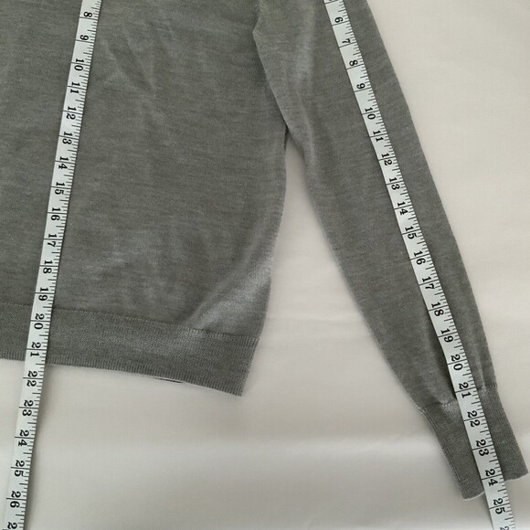 J. Crew Two Toned Sweater Long Sleeve Button Front FLAWED S - Picture 8 of 14